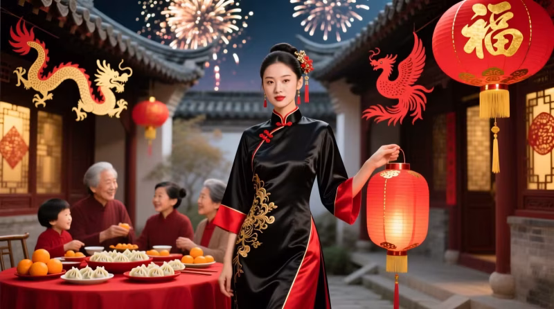 Memakai Baju Hitam Di Anggap Buruk Saat Imlek