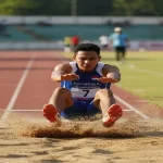 Kekuatan Kaki Sangat Di Butuhkan Saat Olahraga Lompat Jauh