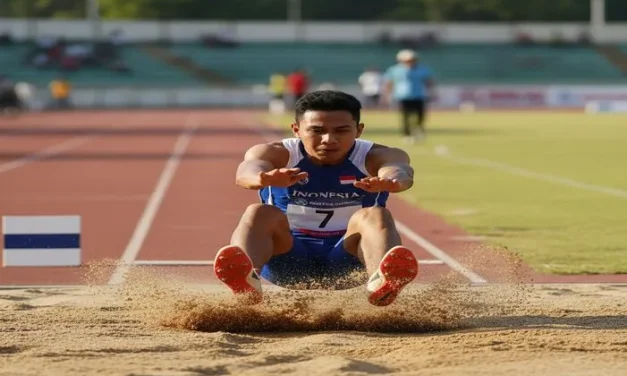Kekuatan Kaki Sangat Di Butuhkan Saat Olahraga Lompat Jauh