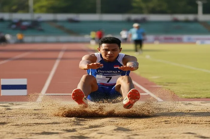 Kekuatan Kaki Sangat Di Butuhkan Saat Olahraga Lompat Jauh