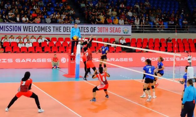 Olahraga Bola Voli Yang Bermain Secara Tim