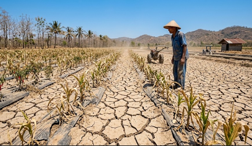 Periode Tahunan Kemarau Atau Pergantian Musim Cukup Panas