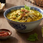 Makanan Cita Rasa Indonesia Dengan Kuah Dan Rempah