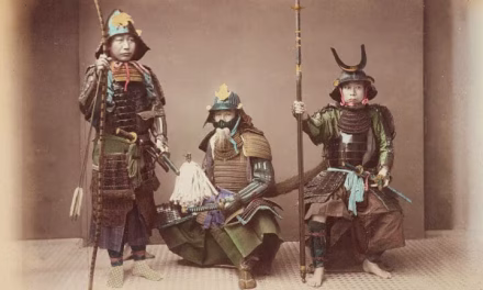 Sekelompok Prajurit Samurai Pada Masa Peperangan
