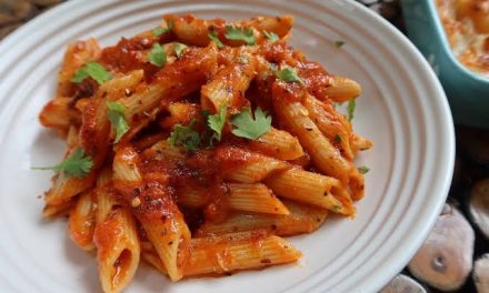 Makanan Tepung Sebuah Hidangan Pasta Yang Lezat