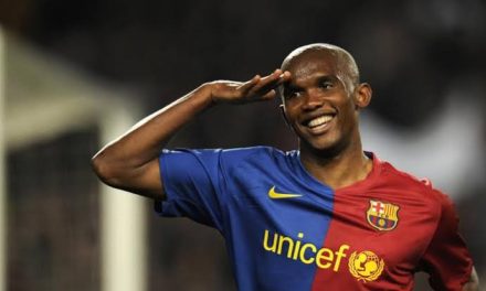 Seseorang Penyerang Bola Yaitu Samuel Eto’o
