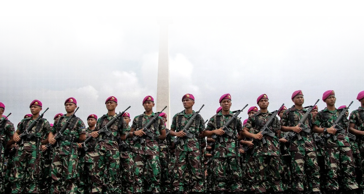 Pengamanan Negara Di Jaga Oleh Pasukan Tentara