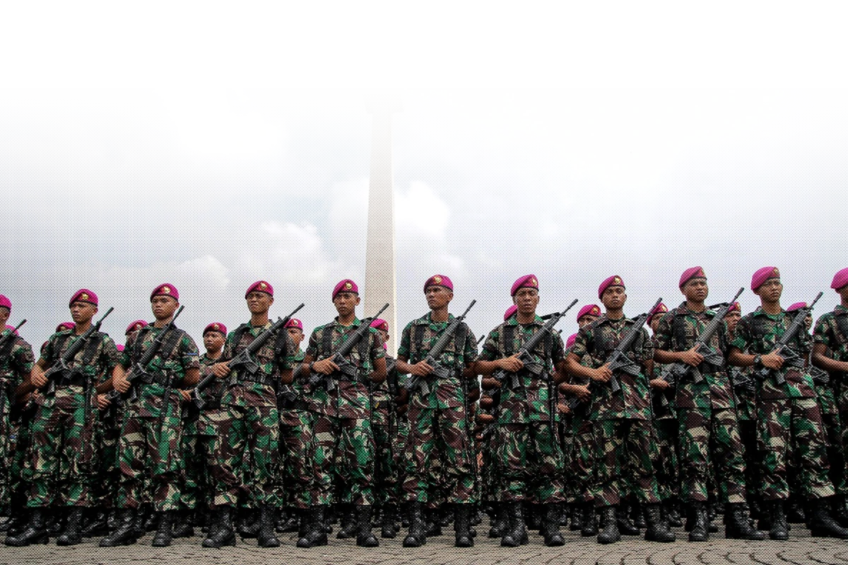 Pengamanan Negara Di Jaga Oleh Pasukan Tentara